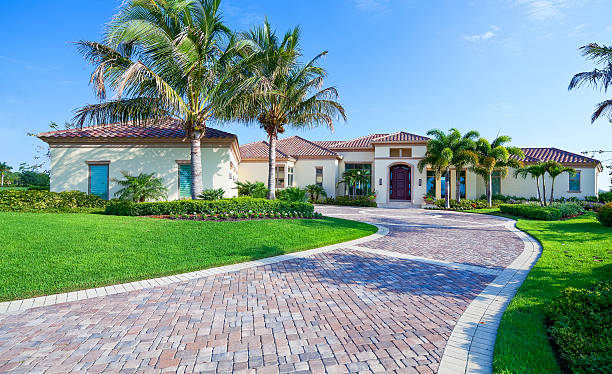 Permeable Paver Driveway in Necedah, WI